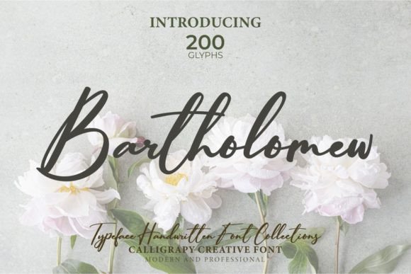 Bartholomew Font: Elegant Script for Digital Marketing