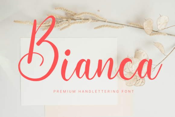 Bianca: A Delicate Handwritten Font for Elegant Web Design