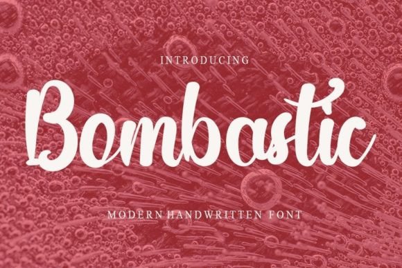 Bombastic: A Font for Business Brilliance