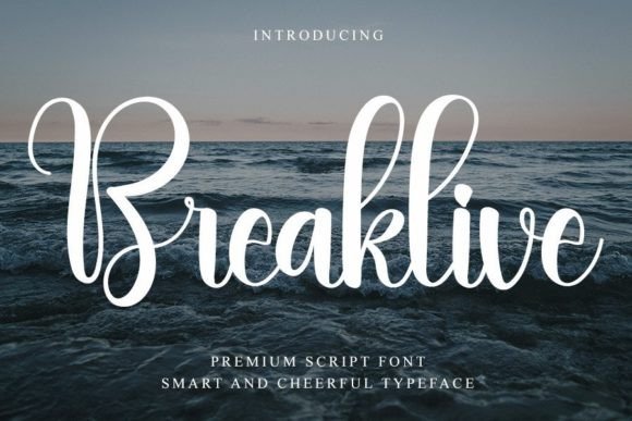 Breaklive: A Stylish Handwritten Font