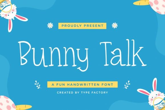 Bunny Talk: A Fun Font for Business Branding