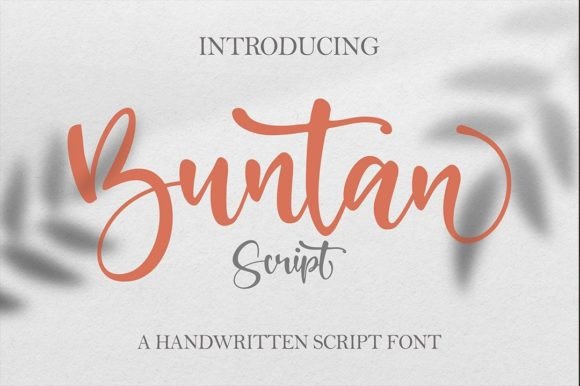 Buntan: A Sweet Script for Business Branding