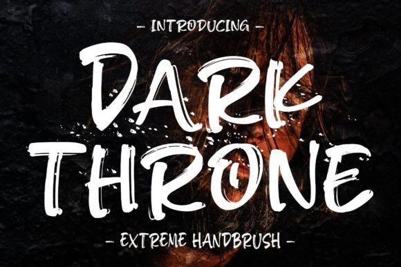 Dark Thorone – Bold Display Font