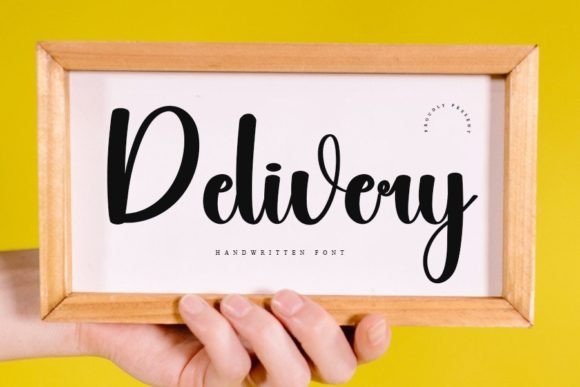 Delivery: A Luxurious Handwritten Font