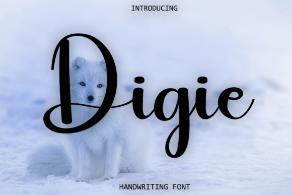 Digie: A Whimsical Script Font for Thoughtful Editorial Design