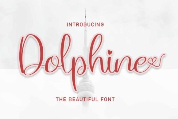 Dolphine: A Flowing Script for Elegant Design