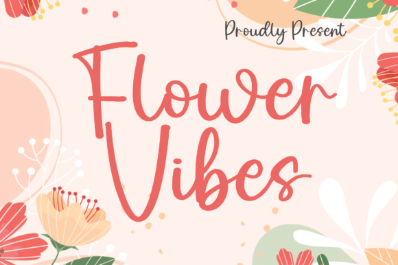 Flower Vibes Font for Eye-Catching Designs