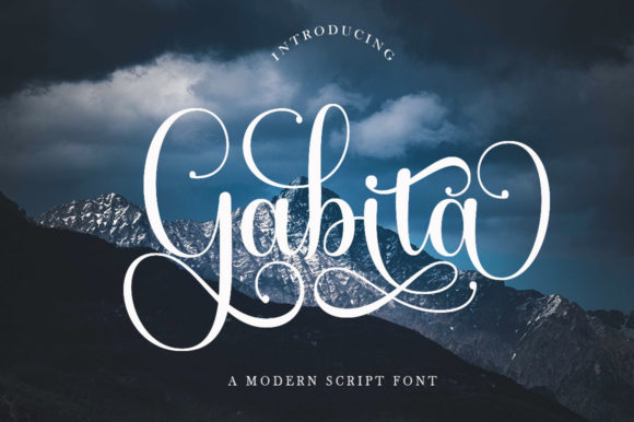 Gabita: A Beautiful Script Font for Business