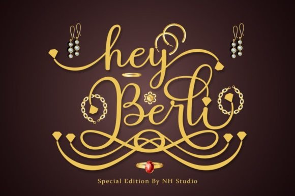 Hey Berli: A Stylish Script Font for Modern Campaigns