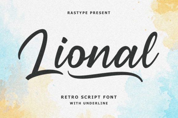 Lional: A Retro Script Font for Modern Design