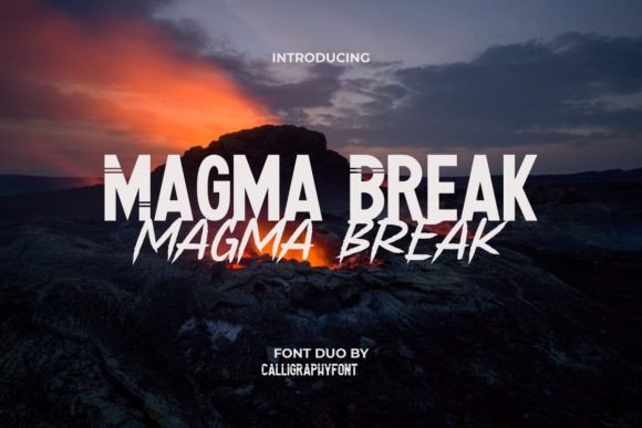 Magma Break Font Review