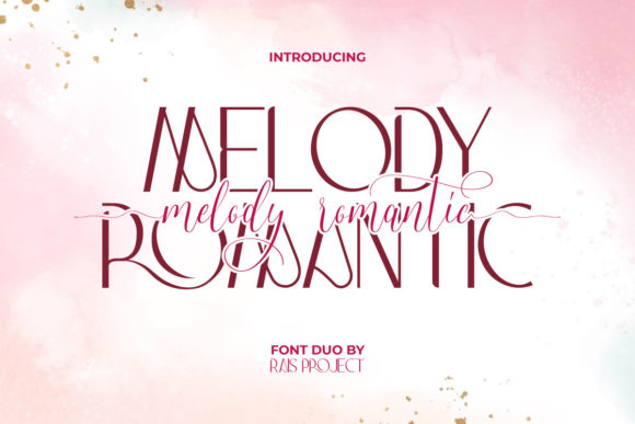 Melody Romantic: A Graceful Script Font