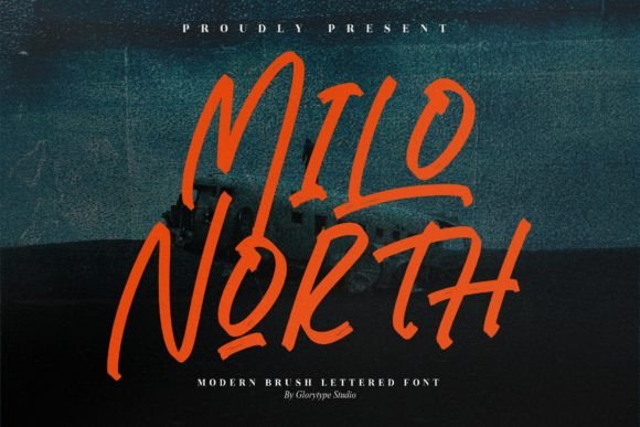 Milo North: A Modern Brush Font for Creative Projects