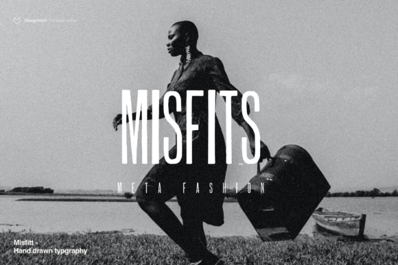 Misfits Font: A Stylish Script Amp for Handmade Brands