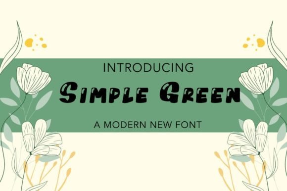 Simple Green Font Review