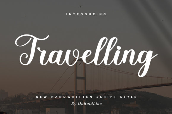 Travellig: A Handwritten Font That Elevates Handmade Products